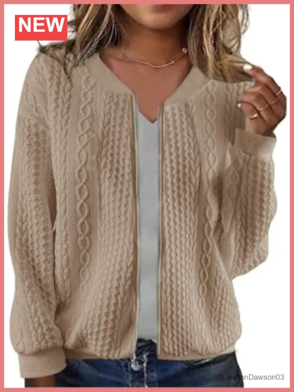 Women's Zip Up Sweatshirt Jacket Stand Collar Casual Coat with Pockets Long